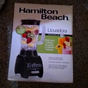 Hamilton beach blender